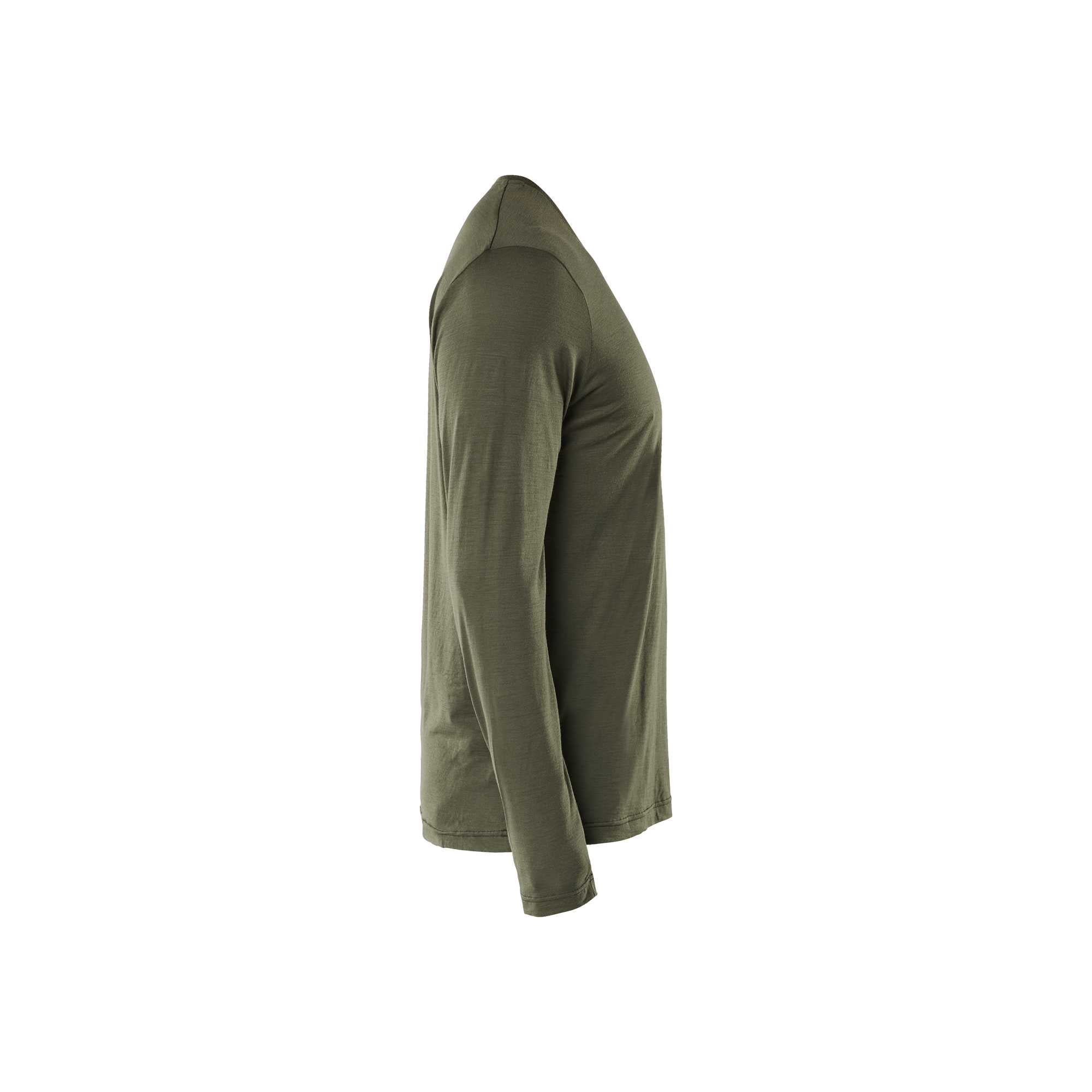 BLAKLADER 35381743 Long sleeved Merino Wool T shirt Long Sleeve Work T-Shirt MEN - 85% Merino Wool